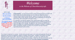 Desktop Screenshot of churchsecurity.info